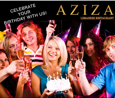 AZIZA BDAYS
